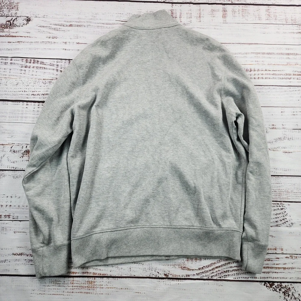 Polo Ralph Lauren Performance Double Knit Track Jacket Men's XL Gray Full Zip